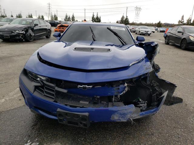 1G1FE1R7XM0102647 - 2021 CHEVROLET CAMARO LZ BLUE photo 5