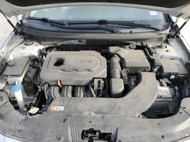 5NPE24AF4GH311003 - 2016 HYUNDAI SONATA SE SILVER photo 11