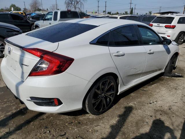 2HGFC2F80KH587195 - 2019 HONDA CIVIC SPORT WHITE photo 3