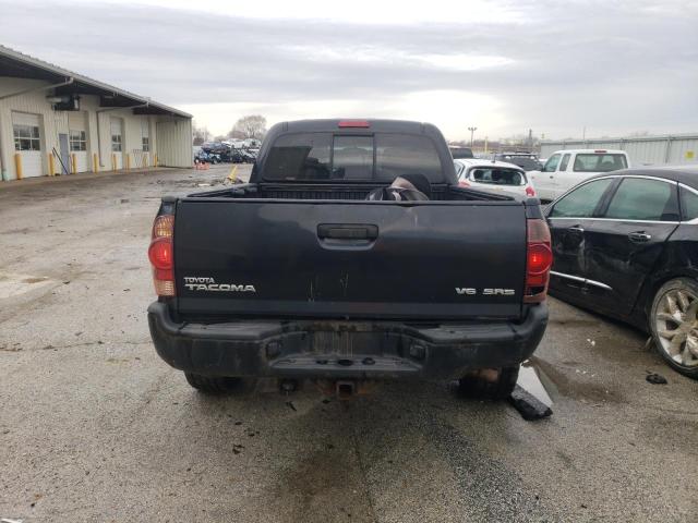 5TEMU52NX6Z156759 - 2006 TOYOTA TACOMA DOUBLE CAB LONG BED BLACK photo 6