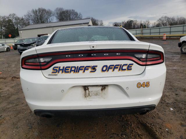 2C3CDXKT4KH686029 - 2019 DODGE CHARGER POLICE WHITE photo 6