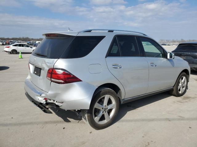 4JGDA5HB8HA989376 - 2017 MERCEDES-BENZ GLE 350 4MATIC SILVER photo 3