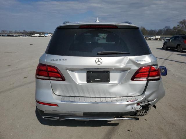 4JGDA5HB8HA989376 - 2017 MERCEDES-BENZ GLE 350 4MATIC SILVER photo 6