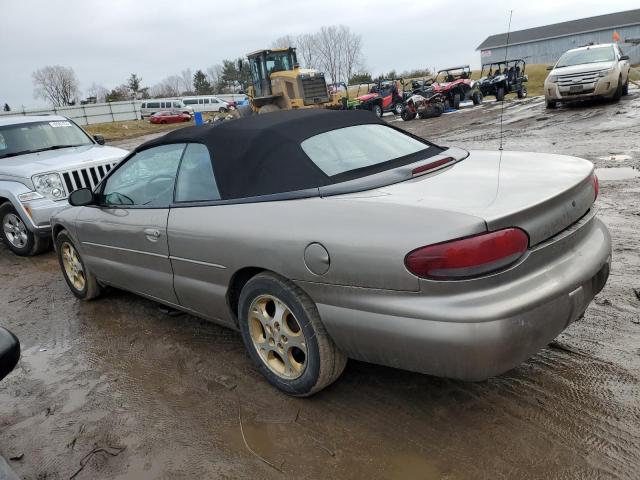 3C3EL55H9XT560917 - 1999 CHRYSLER SEBRING JXI GOLD photo 2