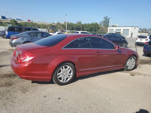 WDDEJ8GB5AA023803 - 2010 MERCEDES-BENZ CL 550 4MATIC MAROON photo 3