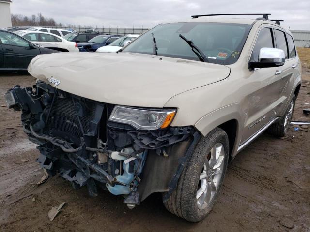 1C4RJFJT3FC232387 - 2015 JEEP GRAND CHER SUMMIT ოქროსფერი ფოტო 1