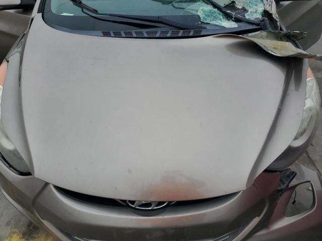 5NPDH4AE1DH435307 - 2013 HYUNDAI ELANTRA GLS GOLD photo 11