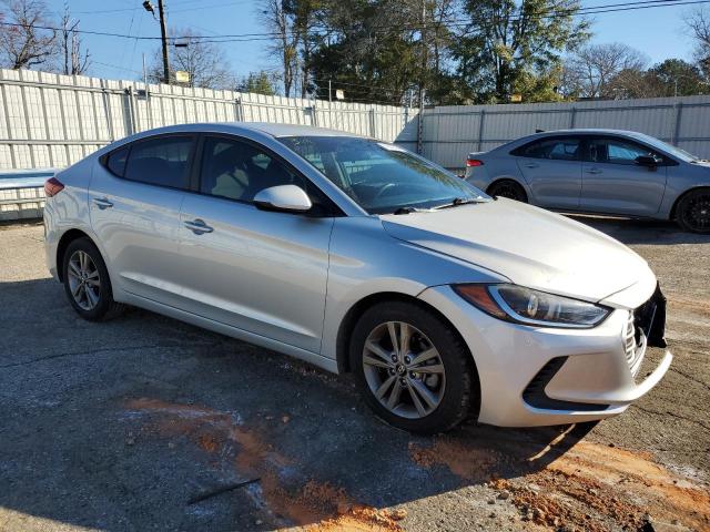 5NPD84LF7JH255024 - 2018 HYUNDAI ELANTRA SEL SILVER photo 4