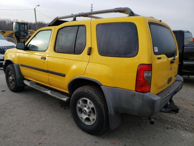 5N1ED28Y1YC520472 - 2000 NISSAN XTERRA XE YELLOW photo 2