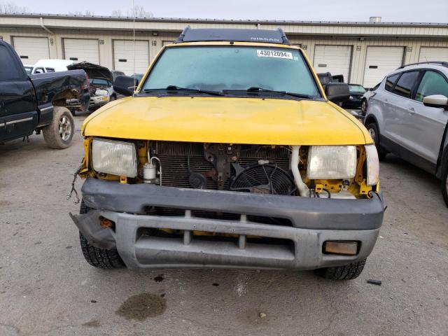 5N1ED28Y1YC520472 - 2000 NISSAN XTERRA XE YELLOW photo 5