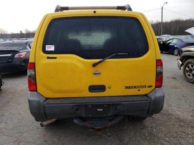 5N1ED28Y1YC520472 - 2000 NISSAN XTERRA XE YELLOW photo 6