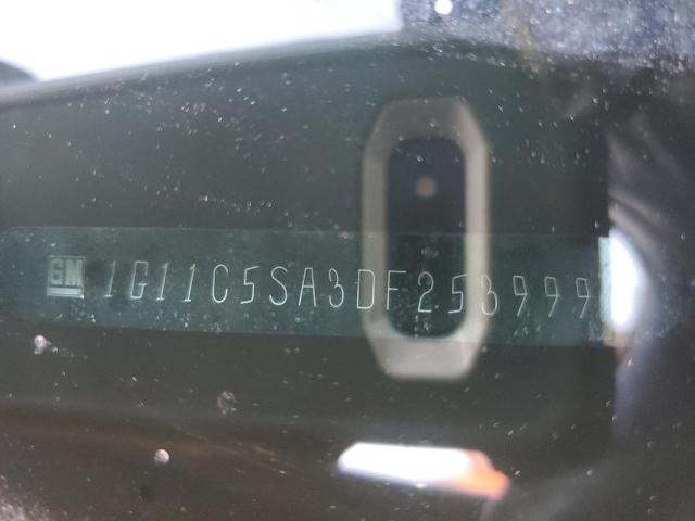 1G11C5SA3DF253999 - 2013 CHEVROLET MALIBU 1LT WHITE photo 12