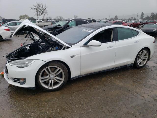 5YJSA1DP3DFP26994 - 2013 TESLA MODEL S 白色 照片 1