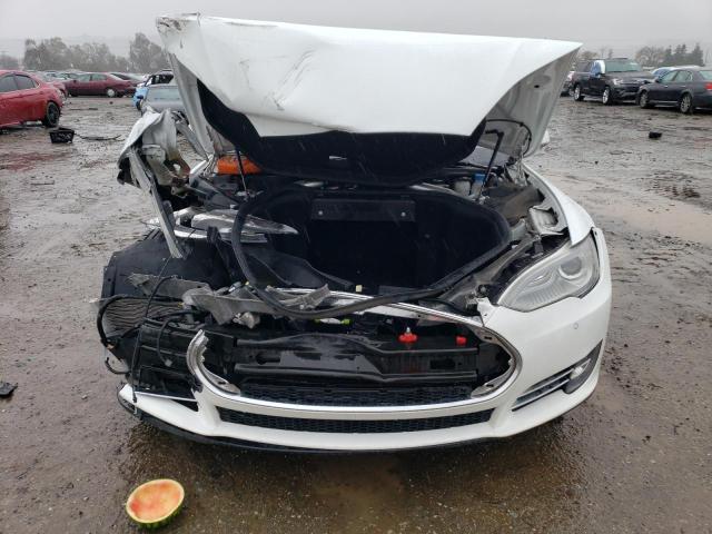 5YJSA1DP3DFP26994 - 2013 TESLA MODEL S 白色 照片 5