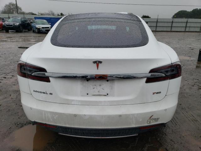 5YJSA1DP3DFP26994 - 2013 TESLA MODEL S 白色 照片 6