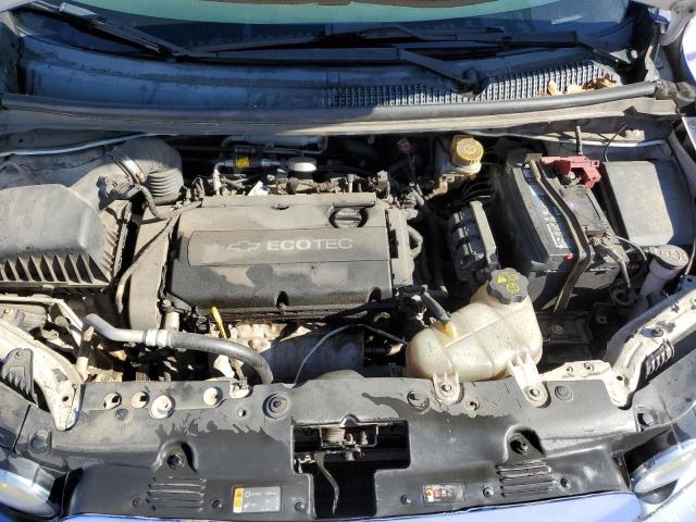 1G1JA6SH5D4187718 - 2013 CHEVROLET SONIC LS თეთრი ფოტო 11