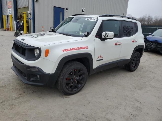 ZACCJBBB6JPH74849 - 2018 JEEP RENEGADE LATITUDE WHITE photo 1