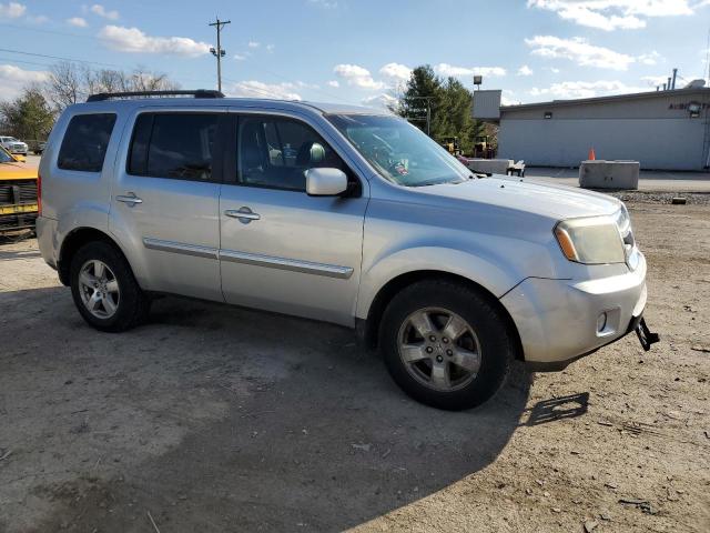 5FNYF4H59BB011818 - 2011 HONDA PILOT EXL SILVER photo 4