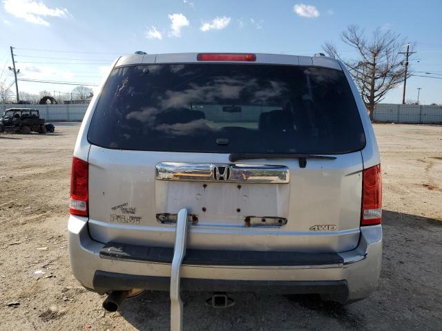 5FNYF4H59BB011818 - 2011 HONDA PILOT EXL SILVER photo 6