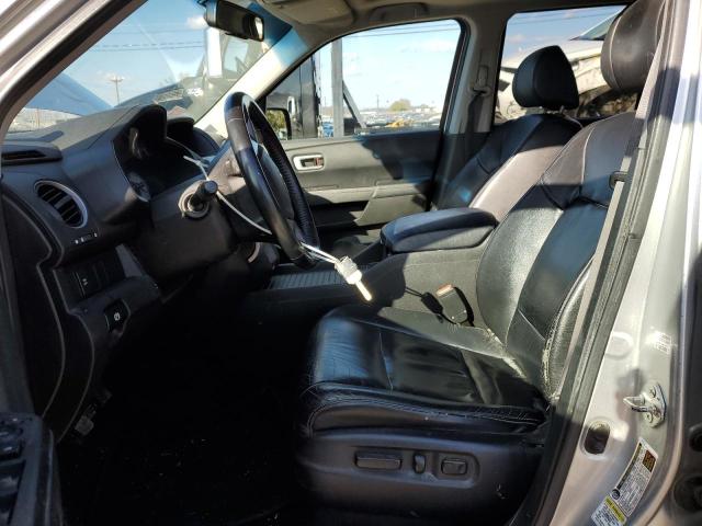 5FNYF4H59BB011818 - 2011 HONDA PILOT EXL SILVER photo 7