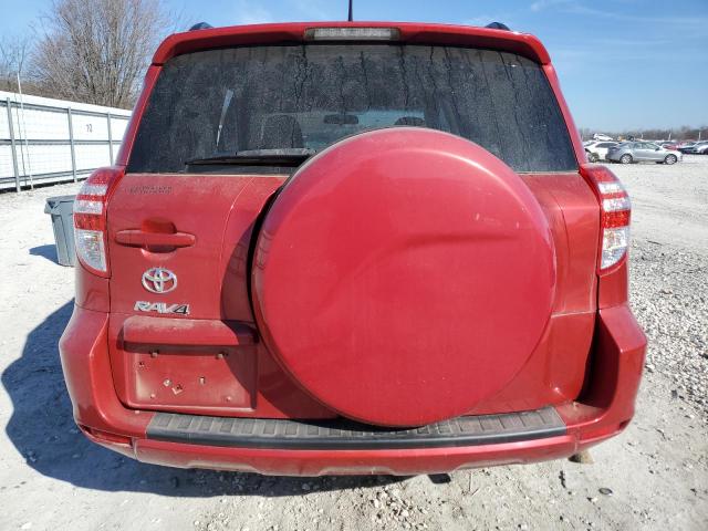 2T3ZF4DV2BW077289 - 2011 TOYOTA RAV4 RED photo 6