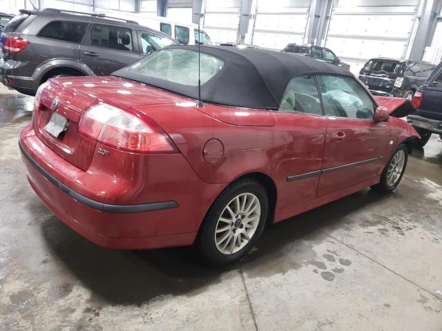 YS3FD75Y366103398 - 2006 SAAB 9-3 RED photo 3