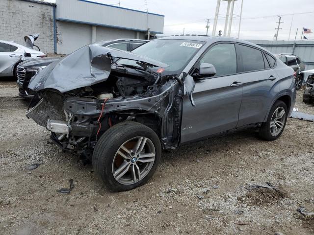 5UXKU2C53K0Z65582 - 2019 BMW X6 XDRIVE35I GRAY photo 1