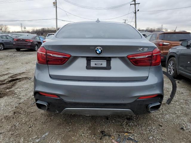 5UXKU2C53K0Z65582 - 2019 BMW X6 XDRIVE35I GRAY photo 6