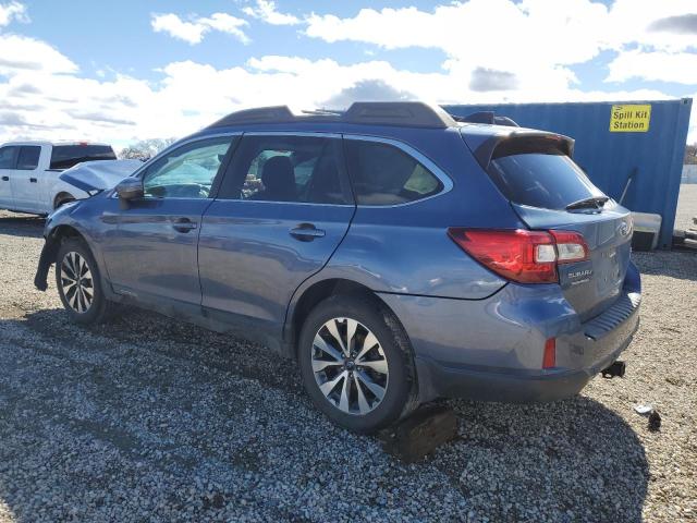 4S4BSENC2H3283039 - 2017 SUBARU OUTBACK 3.6R LIMITED BLUE photo 2