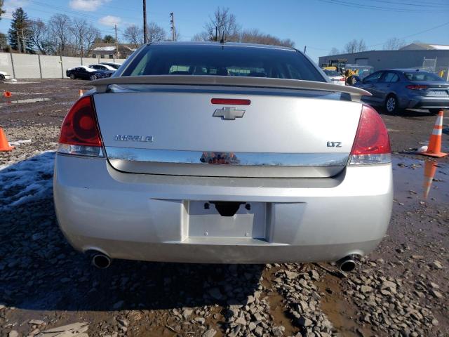 2G1WU583381347969 - 2008 CHEVROLET IMPALA LTZ SILVER photo 6