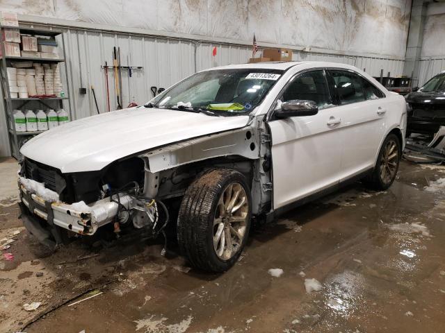 1FAHP2F86DG216607 - 2013 FORD TAURUS LIMITED WHITE photo 1