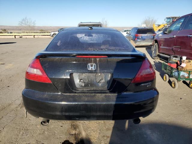 1HGCM82685A006777 - 2005 HONDA ACCORD EX BLACK photo 6