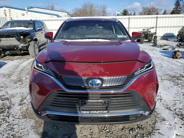 JTEAAAAH8MJ024344 - 2021 TOYOTA VENZA LE MAROON photo 5