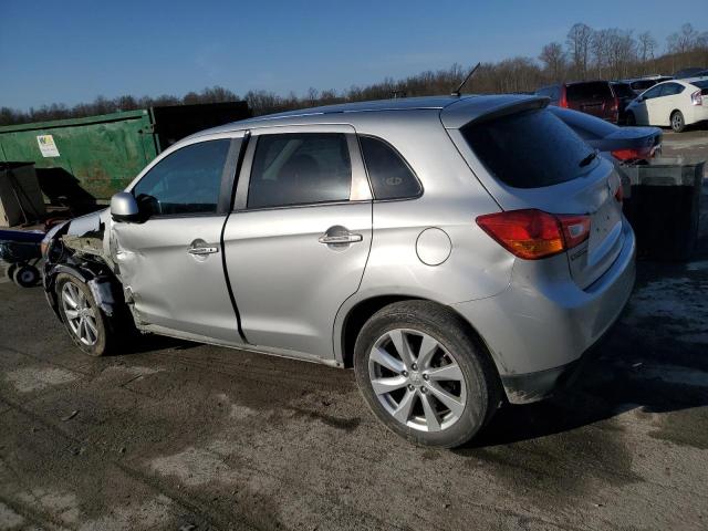 4A4AP3AU1EE025169 - 2014 MITSUBISHI OUTLANDER ES SILVER photo 2