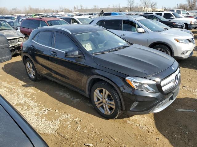 WDCTG4GB9HJ344983 - 2017 MERCEDES-BENZ GLA 250 4MATIC BLACK photo 4