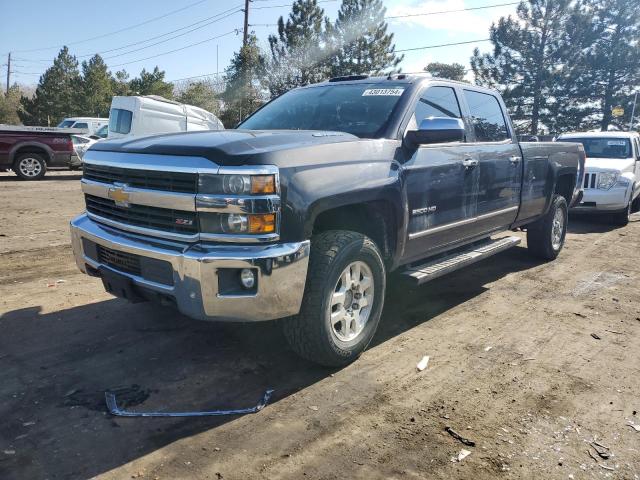 1GC1KWE89FF133183 - 2015 CHEVROLET SILVERADO K2500 HEAVY DUTY LTZ GRAY photo 1