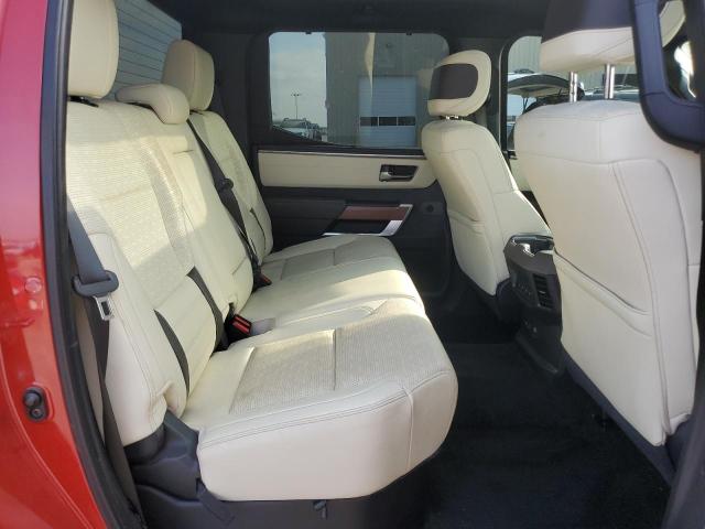 5TFMA5DB6NX014927 - 2022 TOYOTA TUNDRA CREWMAX PLATINUM 红色 照片 10