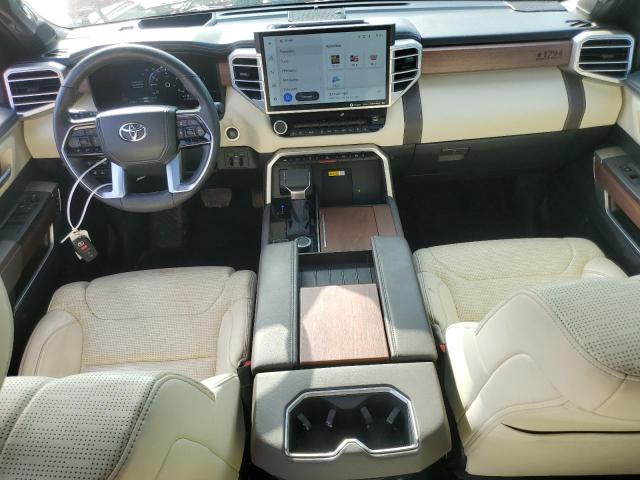 5TFMA5DB6NX014927 - 2022 TOYOTA TUNDRA CREWMAX PLATINUM 红色 照片 8