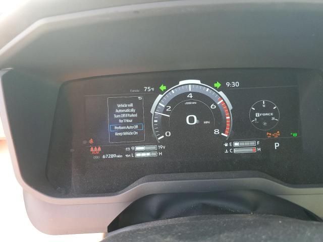 5TFMA5DB6NX014927 - 2022 TOYOTA TUNDRA CREWMAX PLATINUM 红色 照片 9