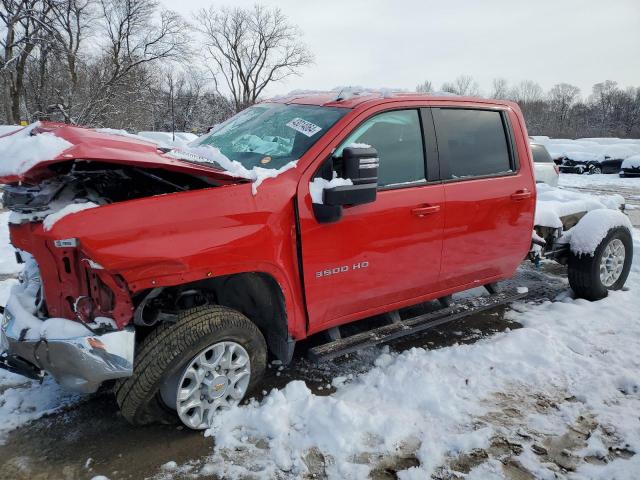 1GB4YTEY8PF184867 - 2023 CHEVROLET SILVERADO K3500 LT RED photo 1