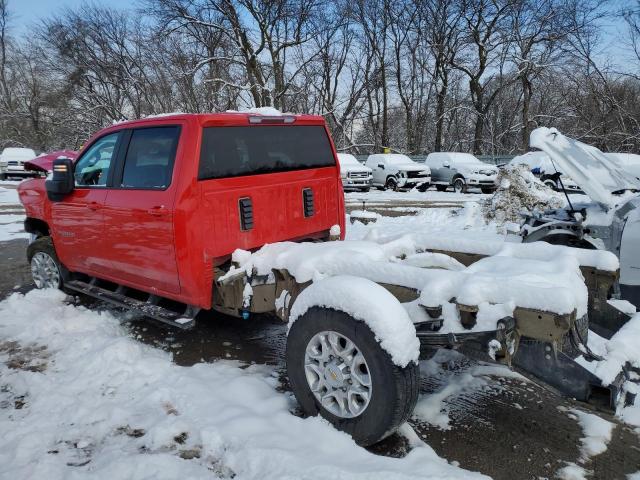 1GB4YTEY8PF184867 - 2023 CHEVROLET SILVERADO K3500 LT RED photo 2