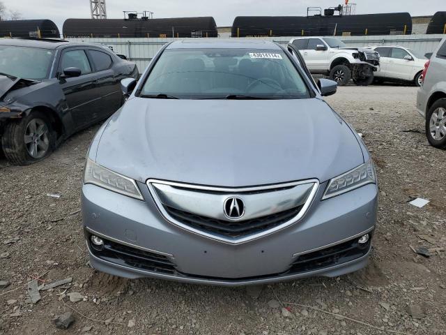 19UUB3F76FA001949 - 2015 ACURA TLX ADVANCE SILVER photo 5