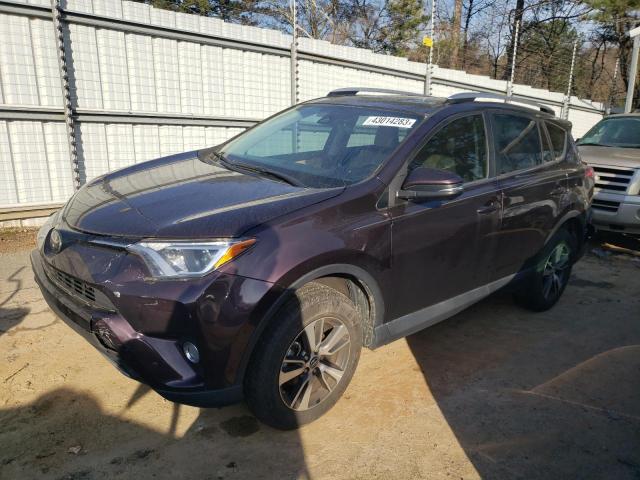 2T3WFREV4JW463841 - 2018 TOYOTA RAV4 ADVENTURE PURPLE photo 1