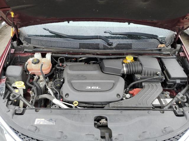2C4RC1BG1HR518117 - 2017 CHRYSLER PACIFICA TOURING L Բորդո լուսանկար 12