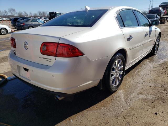 1G4HJ5EM1BU105419 - 2011 BUICK LUCERNE CXL WHITE photo 3