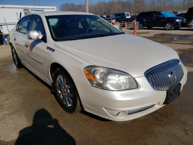 1G4HJ5EM1BU105419 - 2011 BUICK LUCERNE CXL WHITE photo 4