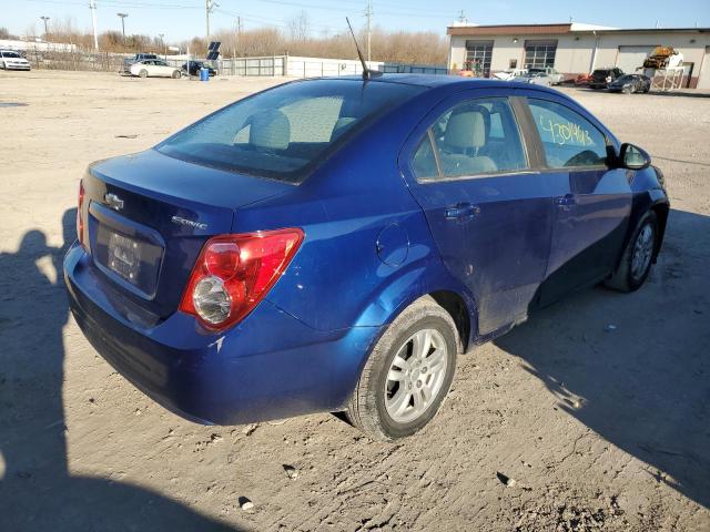 1G1JA5SH8C4202026 - 2012 CHEVROLET SONIC LS 蓝色 照片 3