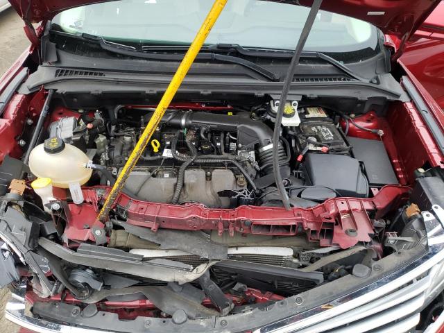 5LMCJ3C91HUL19295 - 2017 LINCOLN MKC RESERVE წითელი ფოტო 12