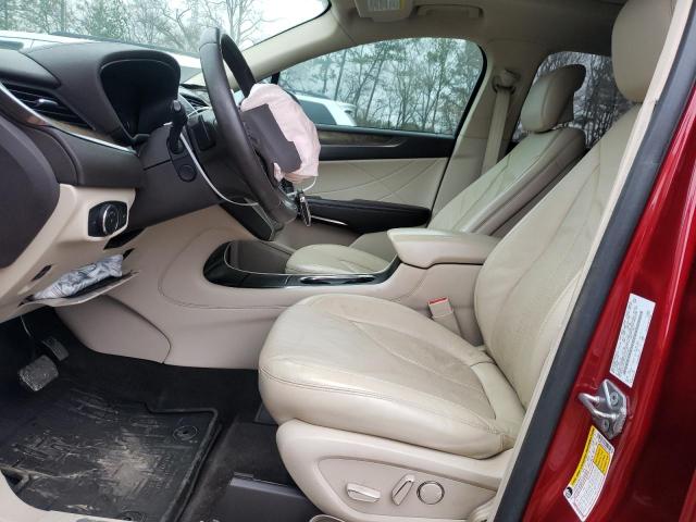 5LMCJ3C91HUL19295 - 2017 LINCOLN MKC RESERVE წითელი ფოტო 7
