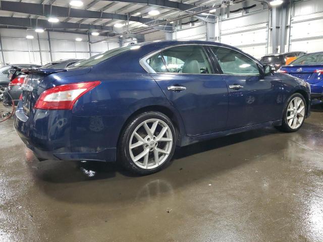 1N4AA51E49C856458 - 2009 NISSAN MAXIMA S BLUE photo 3